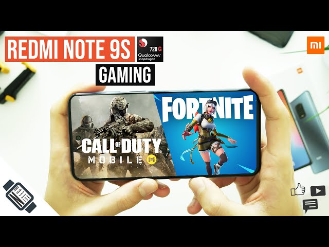 Redmi Note 9S: Gaming Test! [Fortnite, COD, Mobile Legends