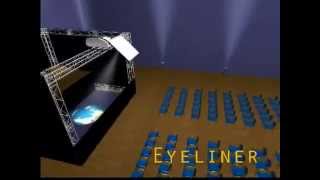 Animationsfilm über die Eyeliner 3D-Technik.