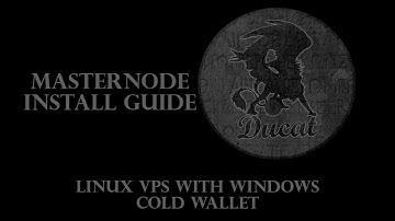 Ducat - Linux with windows cold wallet