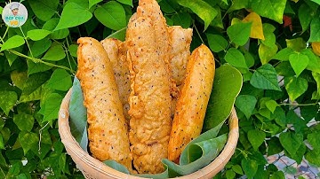 CHUỐI CHIÊN ĐẬU XANH giòn tan ngon hết sẩy | Bếp Của Vợ