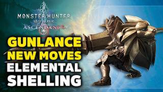 Monster Hunter Wilds Ascendance - Gunlance's New Moves Are Looking AWESOME! ALL Moves & Gameplay screenshot 2