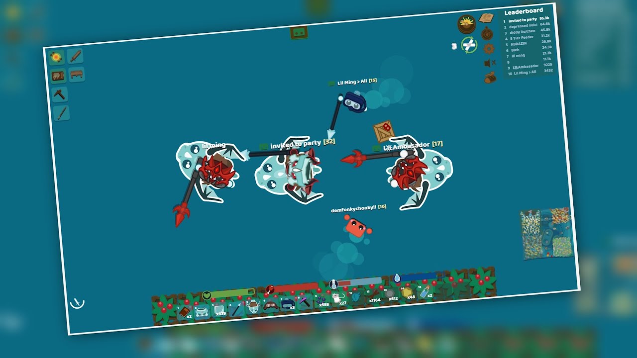 STARVEIO left clicking mouse and hard edits?