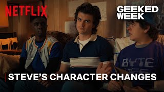 Stranger Things 4 | Steve Harrington Almost Died?! | Netflix Geeked Week by Stranger Things 163,041 views 1 year ago 55 seconds