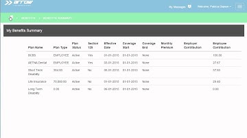 Employee Self Service Demo