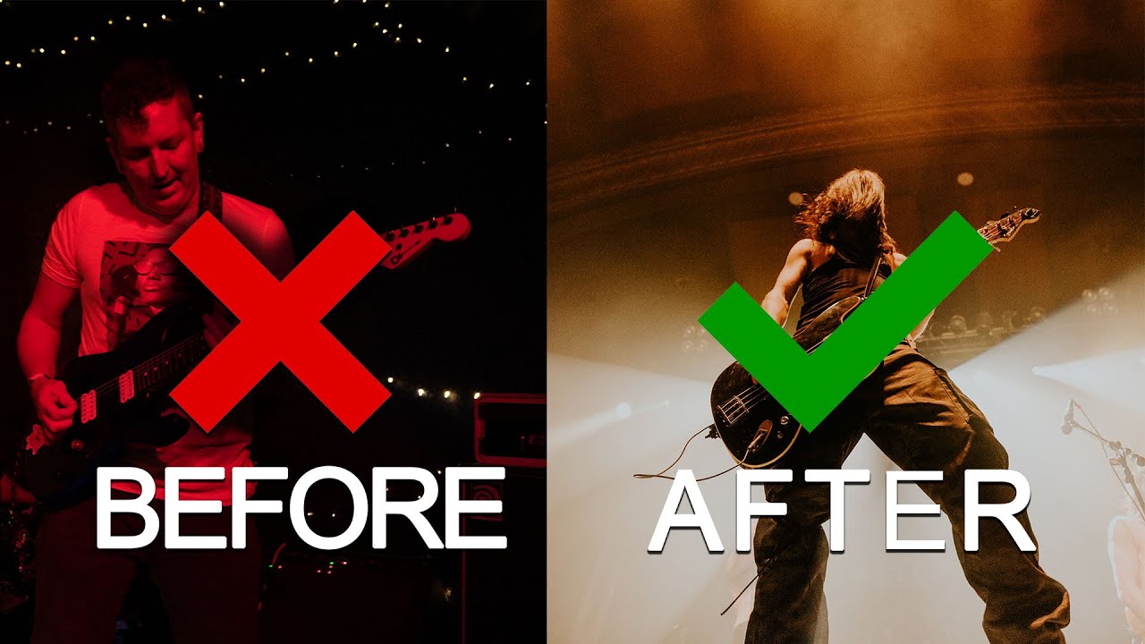 HOW TO PHOTOGRAPH A CONCERT WHEN THE LIGHTING SUCKS