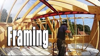 This is a time-lapse video of a timber frame addition I supplied and fitted for a customer. Comments, Likes and shares of my videos 