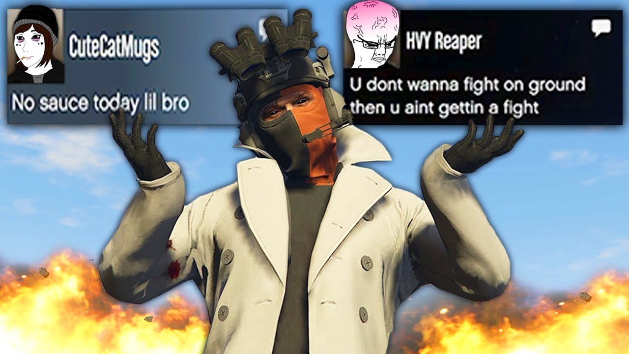 Лучшее из троллинга трайхардов в GTA Online в 2024 году (глюки, битвы и многое другое)