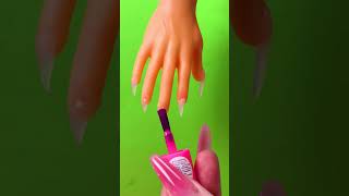 Glue Gun Nails For Barbie Be Her Super Manicurist