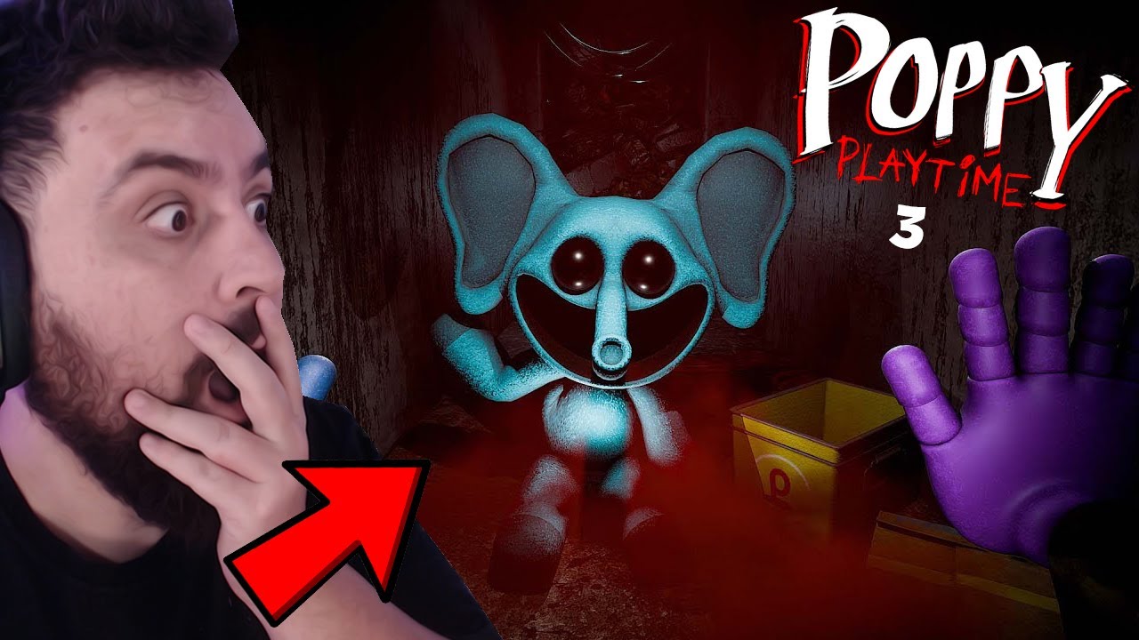 Poppy Playtime 3 LANÇOU PRIMEIRA GAMEPLAY com TODOS os 8 NOVOS