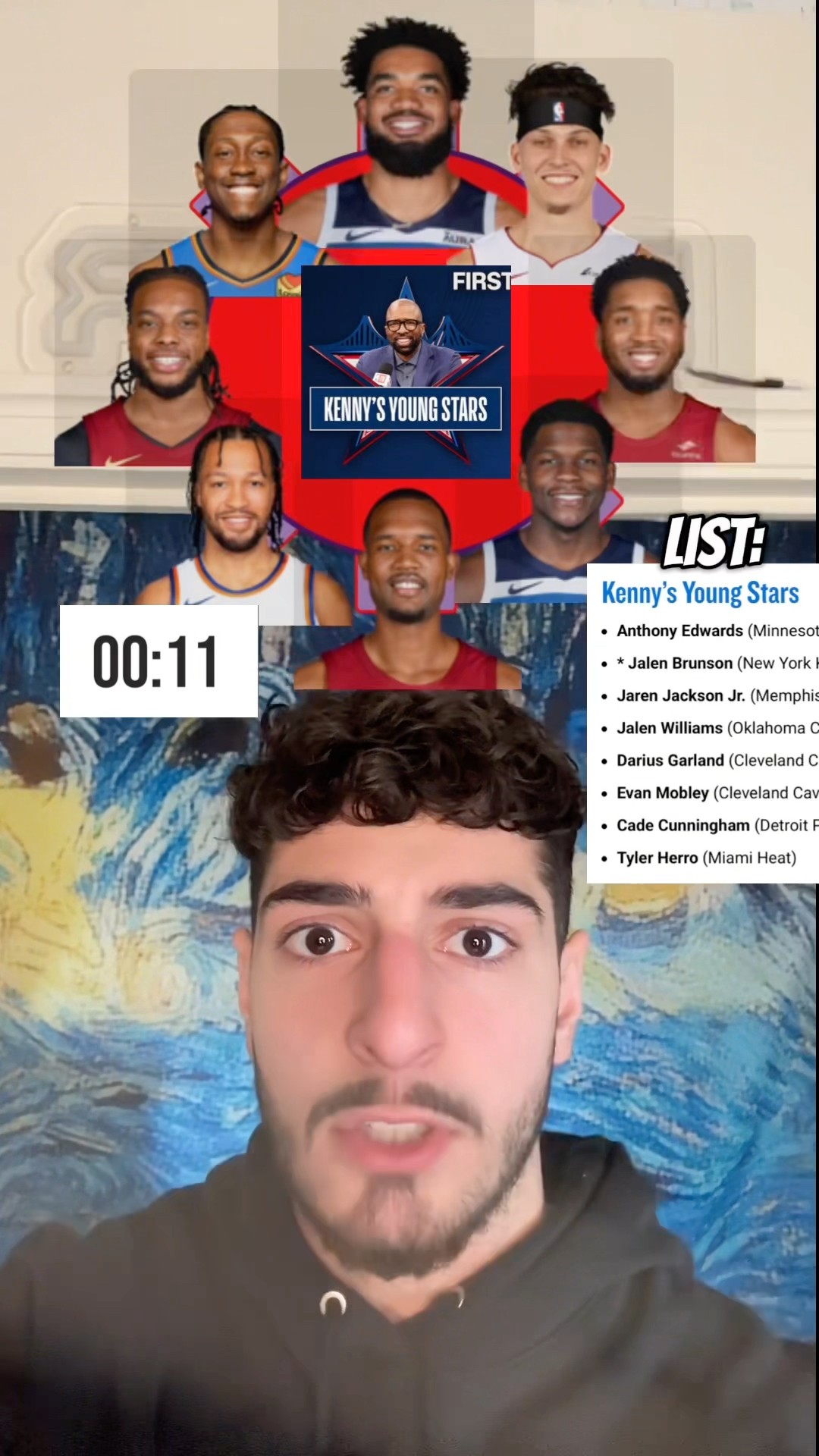 KENNY’S YOUNG STARS⭐️ #nba #wemby #jalenbrunson #anthonyedwards #fexr