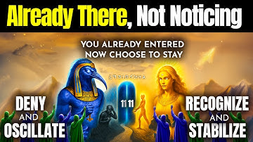 If you experienced this, Thoth & Sophia Hokhmat reveal you entered the 5th Dimension (unaware)