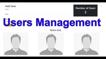 React Projects: Users Management App From Scratch Using React in Arabic Darija | PART 2