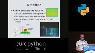 Anders Lehmann - Modelling pollution from traffic, using Smartphone data and Python