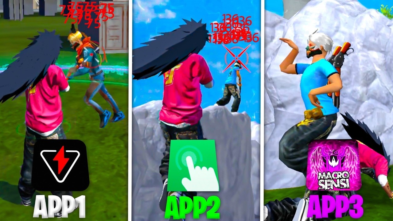 ¡Probé Las Mejores MACROS de la PLAY STORE en FREE FIRE!
