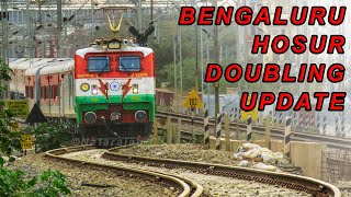 Bengaluru ( Baiyyappanahalli ) - Hosur Doubling Project Update Jan 2026 #indianrailways