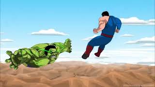 superman vs hulk  [AMV]