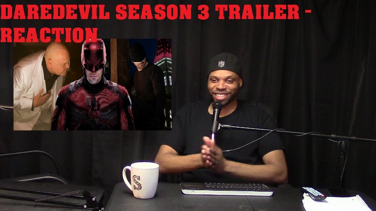 DareDevil Season 3 Official Trailer - Reaction