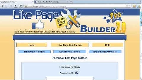 Get Fast Timeline Ready Fan Pages with Like Page Builder 2.0 Pro