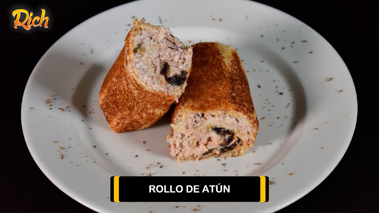 🐟ROLLO DE ATÚN | Rich | Recetas💕| como hacer rollos de atún | Fácil y ...