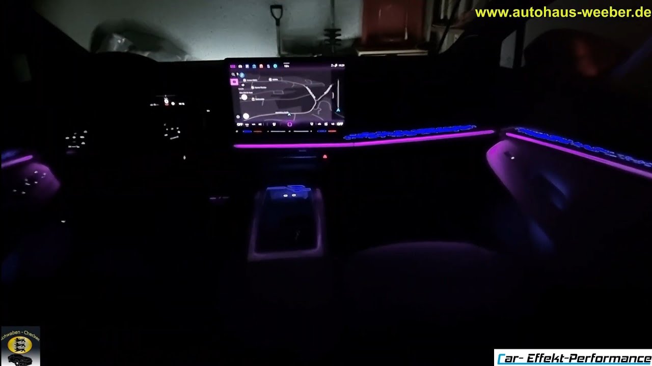 VW ID.7 Ambientebeleuchtung 30 Farben, Interior Lighting, Armaturenbrettbeleuchtung, Innenraumlicht