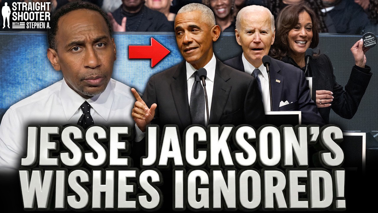 Leave Politics Out of It! Stephen A. GOES OFF on Politicians at Jesse Jackson’s Funeral