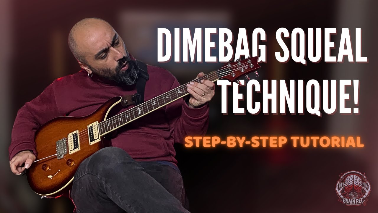 How to Do Dimebag Darrell’s INSANE Pitch Squeal Technique (Step-By-Step Lesson)