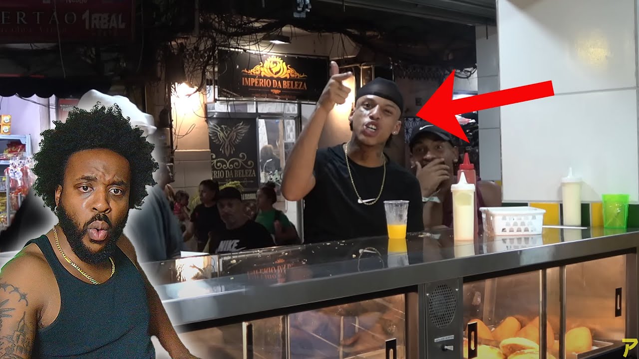 He Said What To Drake ?!!! | Inside Brazil's Most Dangerous Favela Poudii Reaction