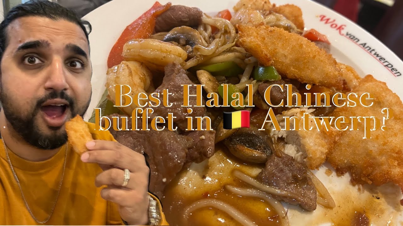 Wok Van Antwerpen Belgium 2023 | Best Halal Chinese Buffet Restaurant