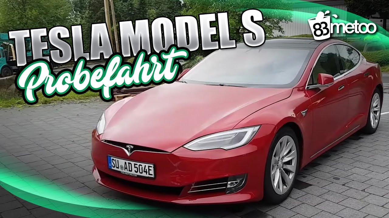Tesla Model S 75D Probefahrt Test Deutsch | Tesla Model S Autopilot für Autonomes Fahren