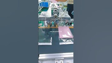 Automatic book side pushing feeding bag packaging machine packing video