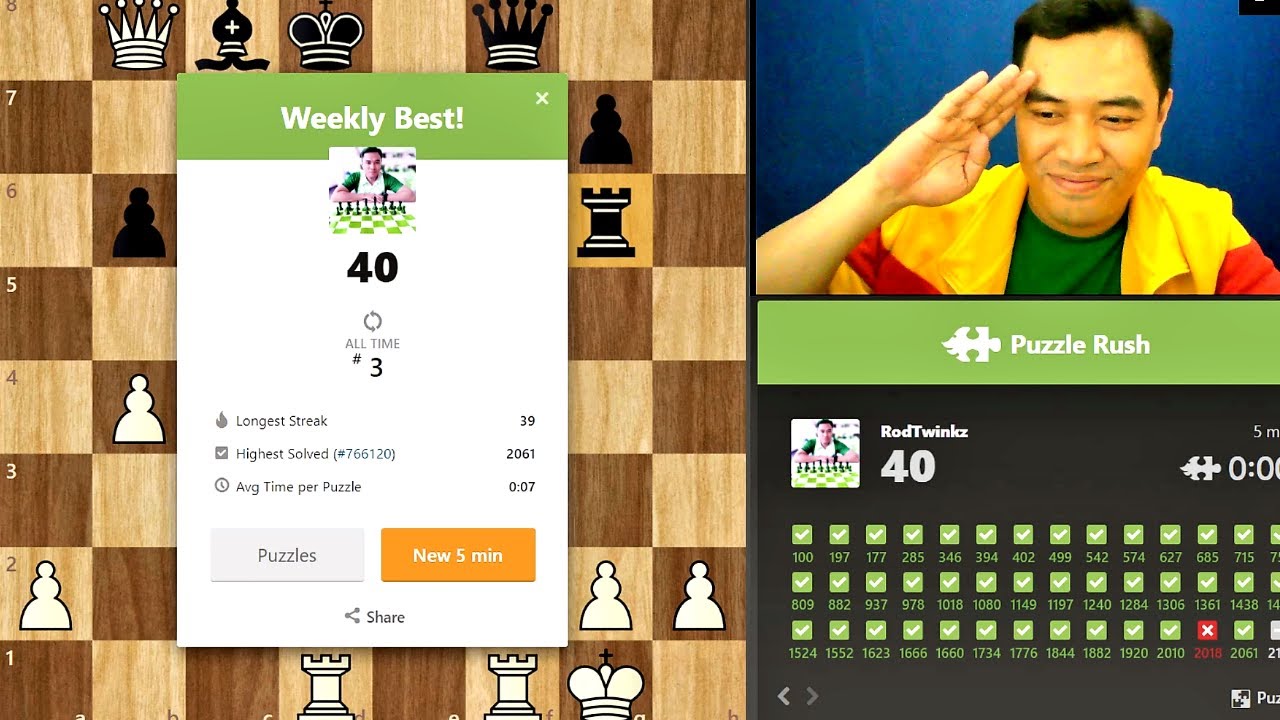 PUZZLE REFLECTION TRAINING Puzzle rush Sept 24, 2019