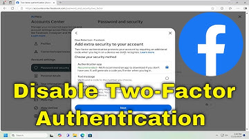 How To Disable Two-Factor Authentication On Facebook [Guide]