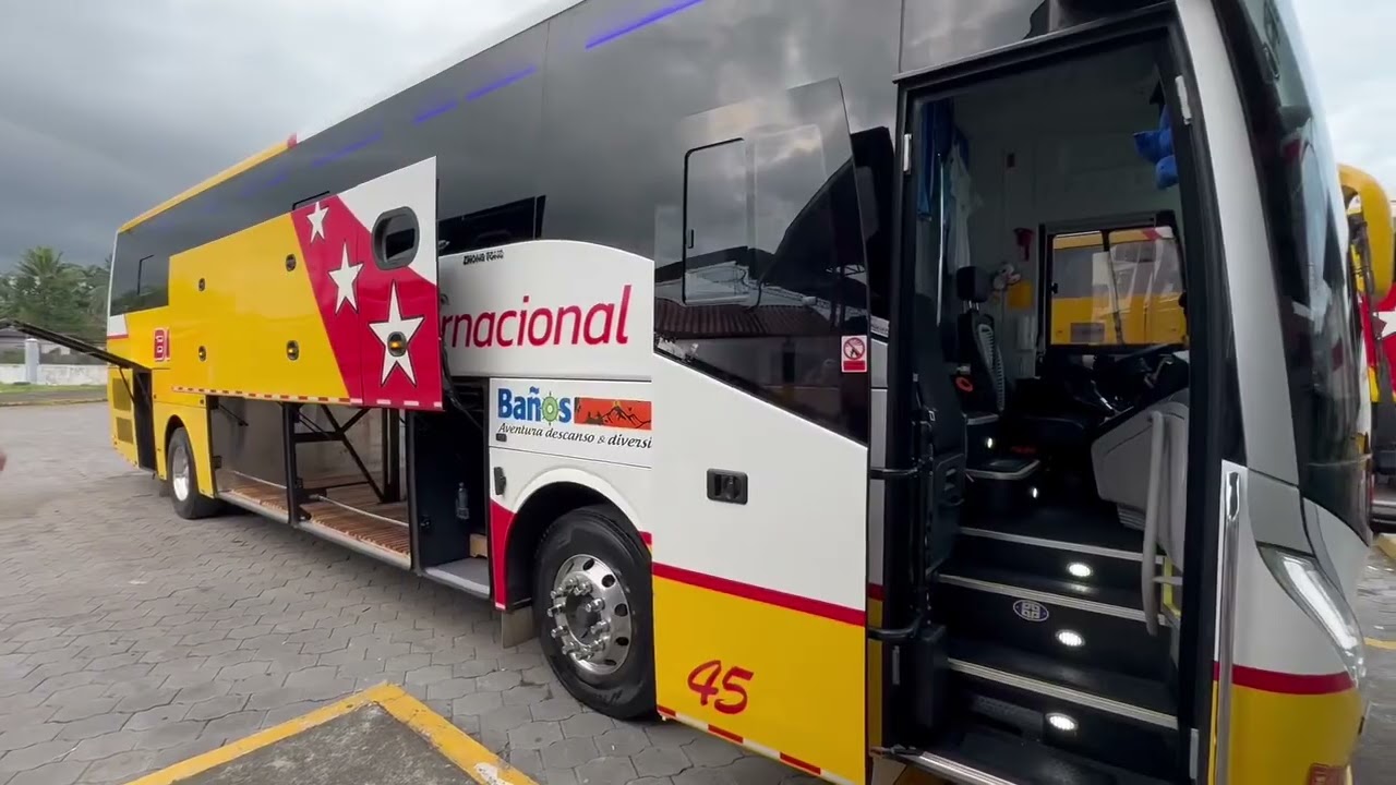 Lo nuevo de las carreteras Ecuatorianas - Zongtong Bus