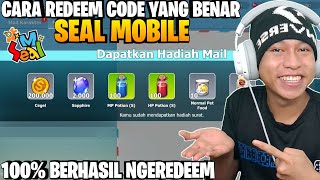 Cara Redeem Code Yang Benar Di Seal M 100% Berhasil - Cara Redeem Coupon Code Seal Mobile Yang Benar