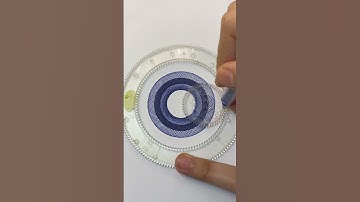 Ultimate Spirograph Art | Satisfaction ASMR Spiral Sound! #art #shorts #spirograph #satisfying #asmr