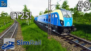 SimRail - The Railway Simulator - ET25 PKP Cargo Train Part 2 and Development RoadMap! #9