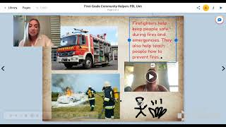 Using Book Creator to Support a First Grade Community Helpers PBL Unit