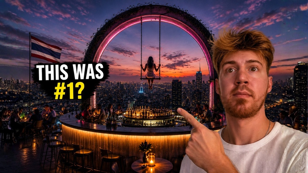 I Tried Drinking At Every Bangkok Rooftop Bar — These Were The Best 🇹🇭