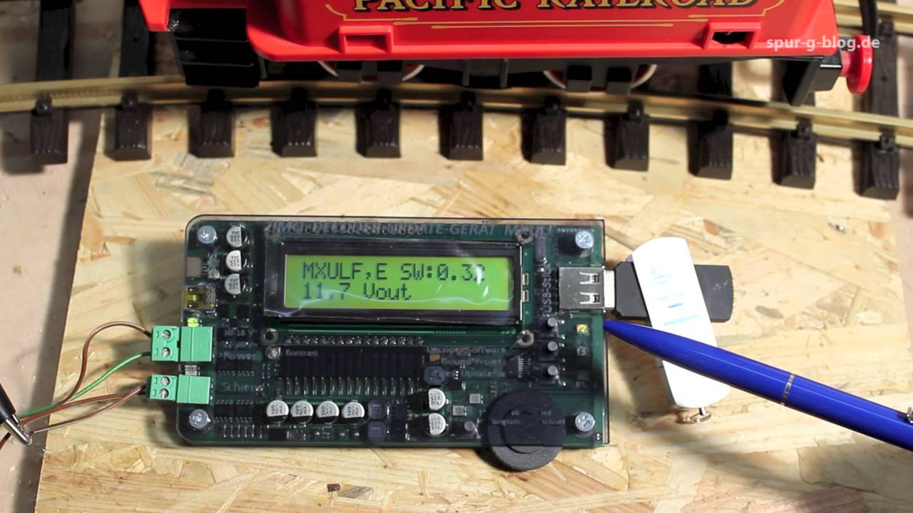 Spur-G-Blog: Das ZIMO MXULF Updategerät [Test]