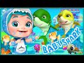 Baby Shark (Birthday Party Version) | Baby Shark Dance   Nursery Rhymes - Super Luca School Theather