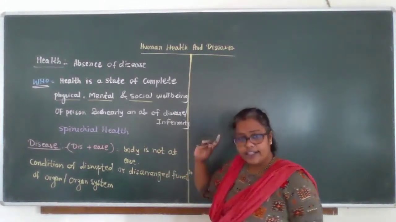 Human Health And Diseases |L01| by BHAGYASHRI