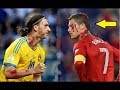 لحظات ضرب كريستيانو رونالدو VS زلاتان ابراهيموفيتش HD