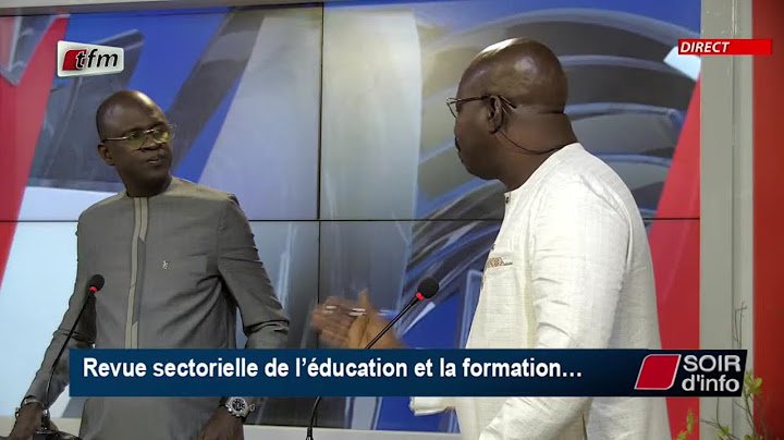 Soir d´infos - français - Pr : Pape Abdoulaye DER - invité : Cheikh MBOW - 18 juin 2025
