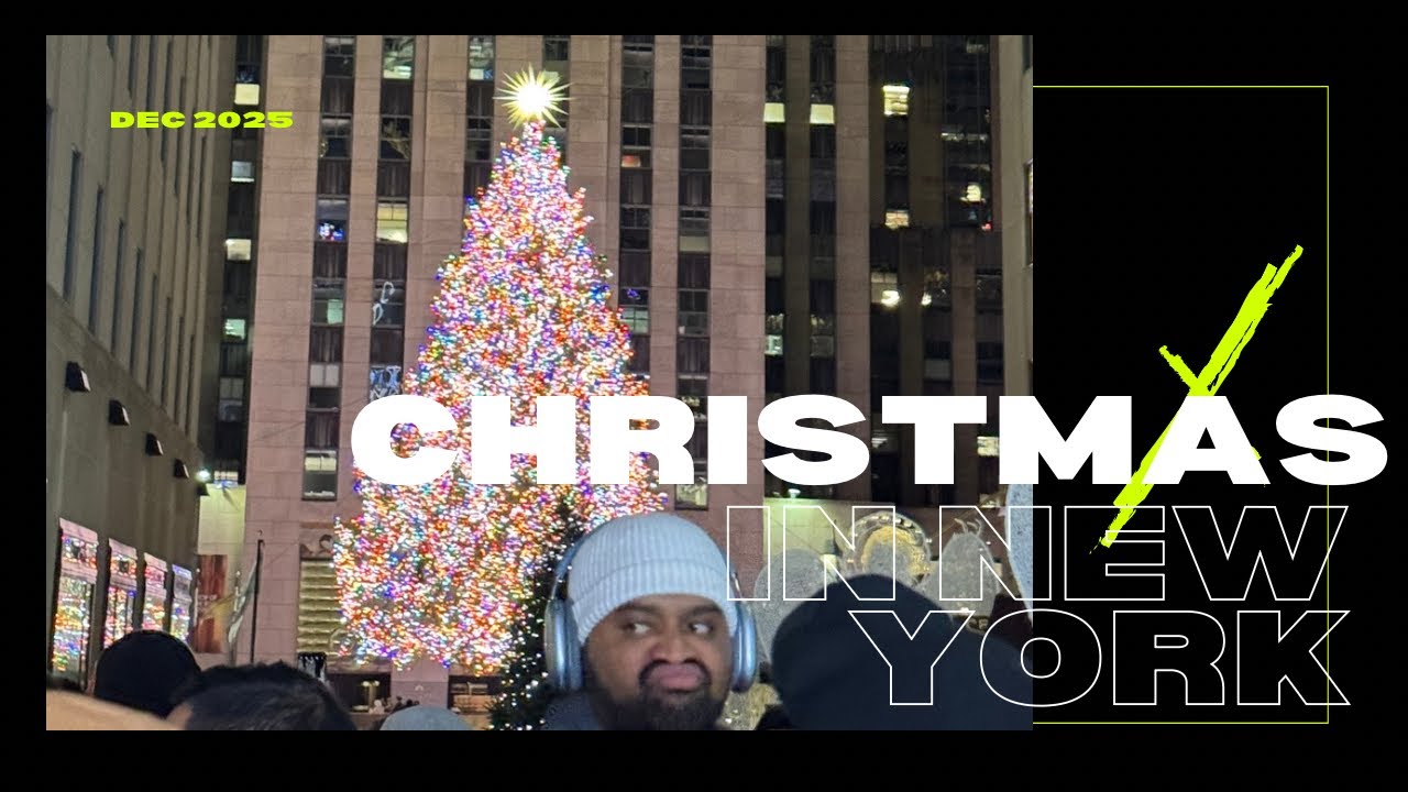 TravelVlog: Christmas in New York 2025 💚