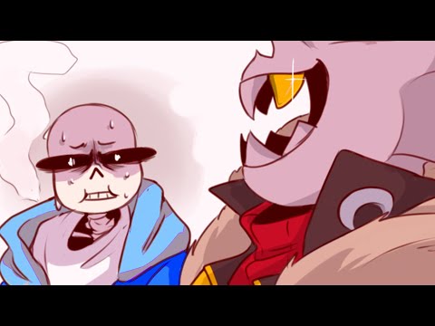 Sans consegue abrir a boca? // UNDERTALE Comic Dublada