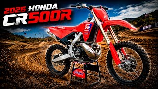 NEW 2026 Honda CR500R - How did we build it?