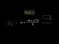 Quadratic Equations Problem 1 | Algebra 2 | SAT Math Practice