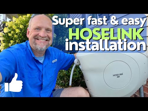 Effortless: Hoselink retractable hose in minutes! 