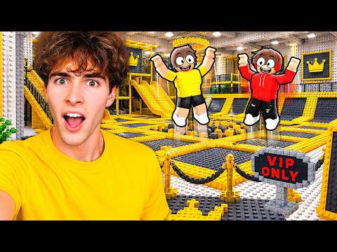 I Opened a 5 STAR Trampoline Park in Roblox!