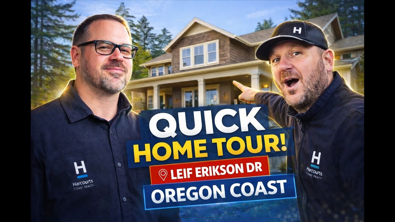 Quick Oregon Coast Home Tour | Leif Erikson Drive
